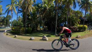 triathlon bike parallax