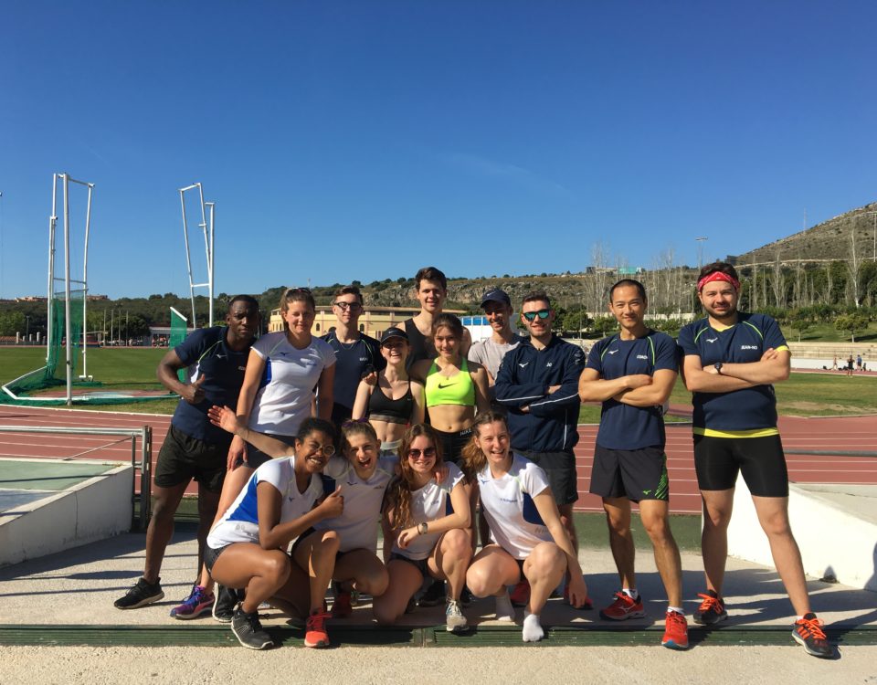 Broothearts Athletics Team in Málaga 2019